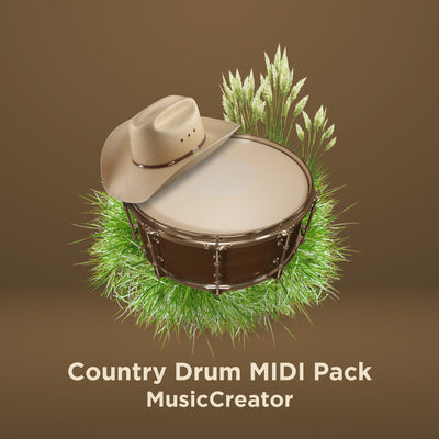 MusicCreator Country Drum MIDI Pack