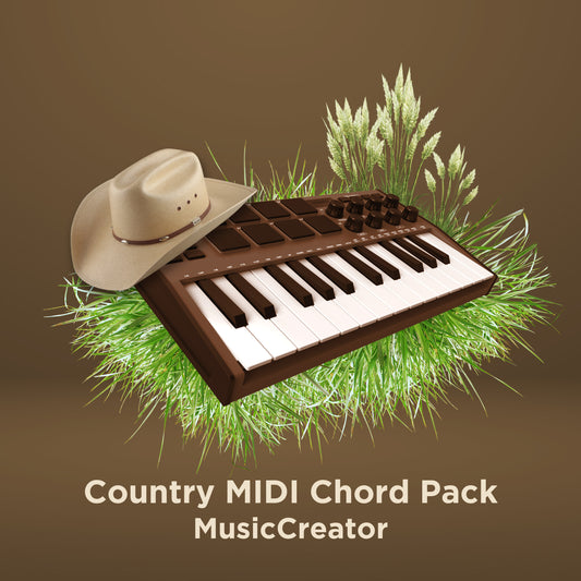 MusicCreator Country MIDI Chord Pack