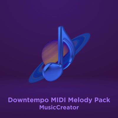 MusicCreator Downtempo MIDI Melody Pack