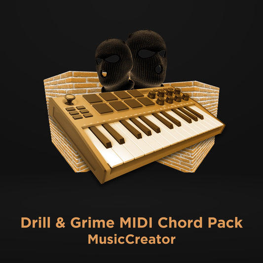 MusicCreator Drill & Grime MIDI Chord Pack