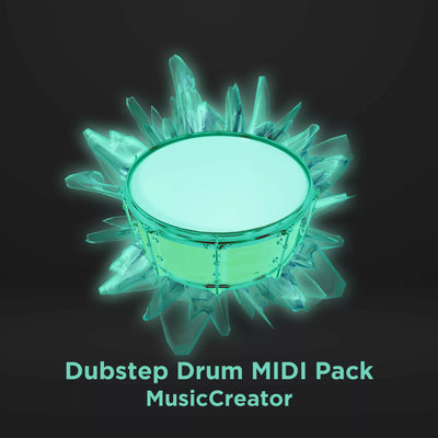 MusicCreator Dubstep Drum MIDI Pack