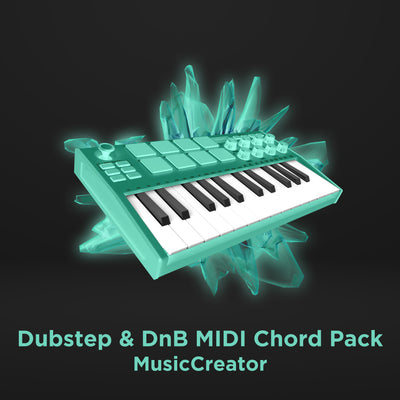 MusicCreator Dubstep & DnB MIDI Chord Pack