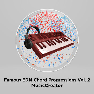 Famous EDM MIDI Chord Progressions Vol. 2