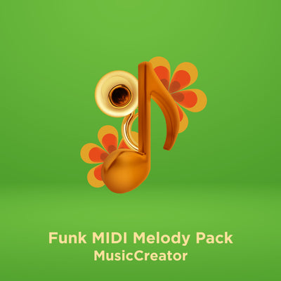 MusicCreator Funk MIDI Melody Pack