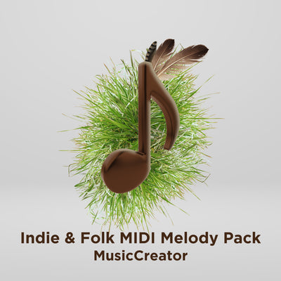 MusicCreator Indie & Folk MIDI Melody Pack