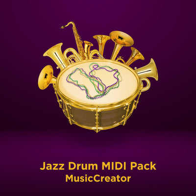MusicCreator Jazz Drum MIDI Pack