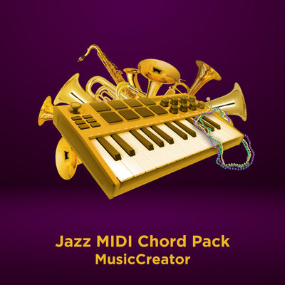 MusicCreator Jazz MIDI Chord Pack