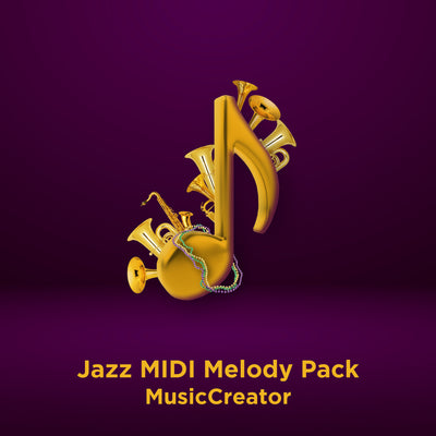 MusicCreator Jazz MIDI Melody Pack