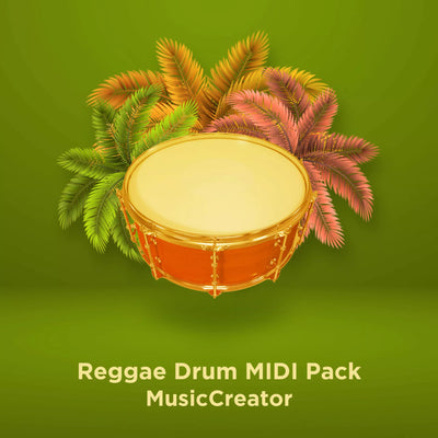 MusicCreator Reggae Drum MIDI Pack