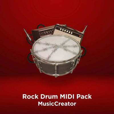 MusicCreator Rock & Metal Drum MIDI Pack
