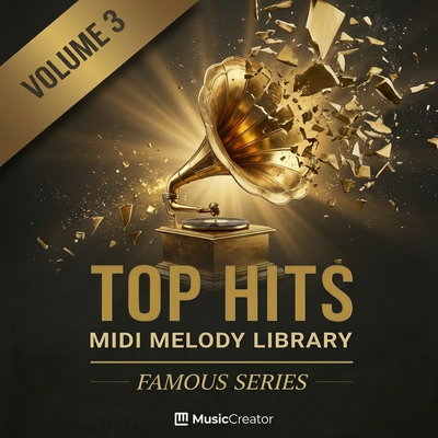 Top Hits Famous MIDI Melody Pack Vol. 3
