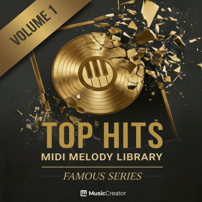 Top Hits Famous MIDI Melody Pack Vol. 1
