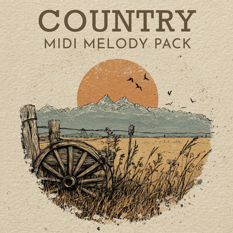 MusicCreator Country MIDI Melody Pack
