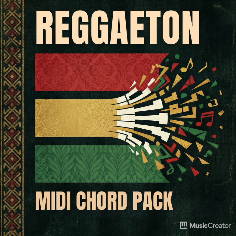 MusicCreator Reggaeton MIDI Chord Pack