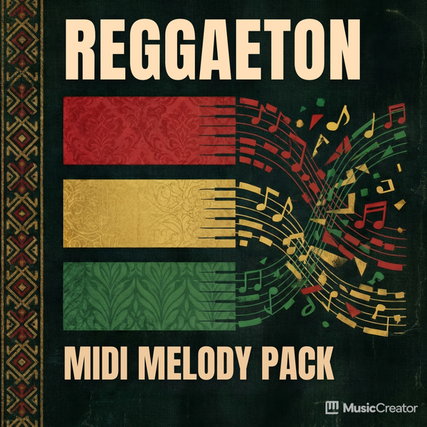 MusicCreator Reggaeton MIDI Melody Pack