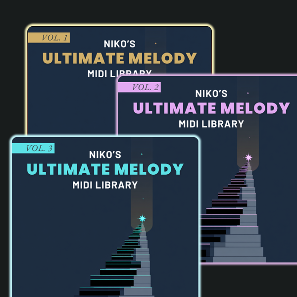 Niko's Ultimate Melody MIDI Trilogy (Vol. 1, Vol. 2, Vol. 3)