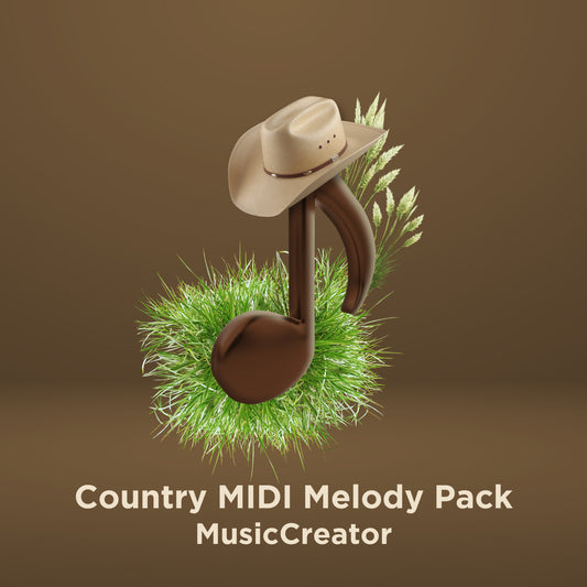 MusicCreator Country MIDI Melody Pack