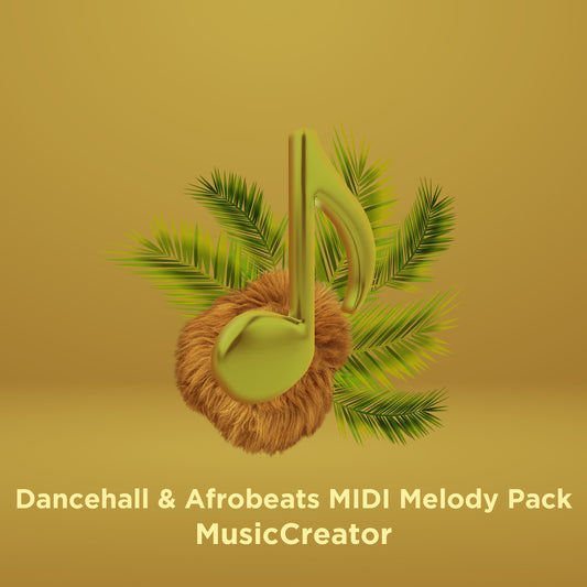 MusicCreator Dancehall & Afrobeats MIDI Melody Pack