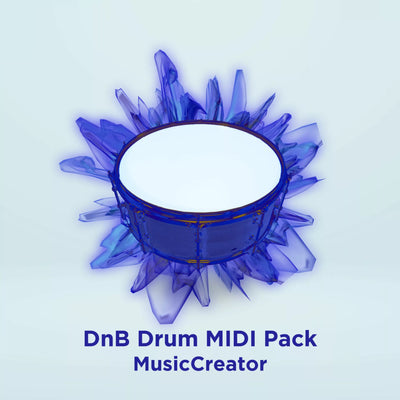 MusicCreator Drum & Bass Drum MIDI Pack