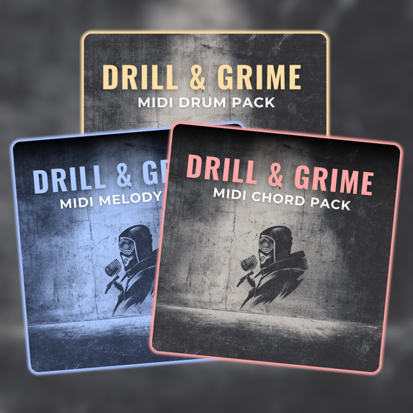 MusicCreator Drill & Grime Complete MIDI Bundle