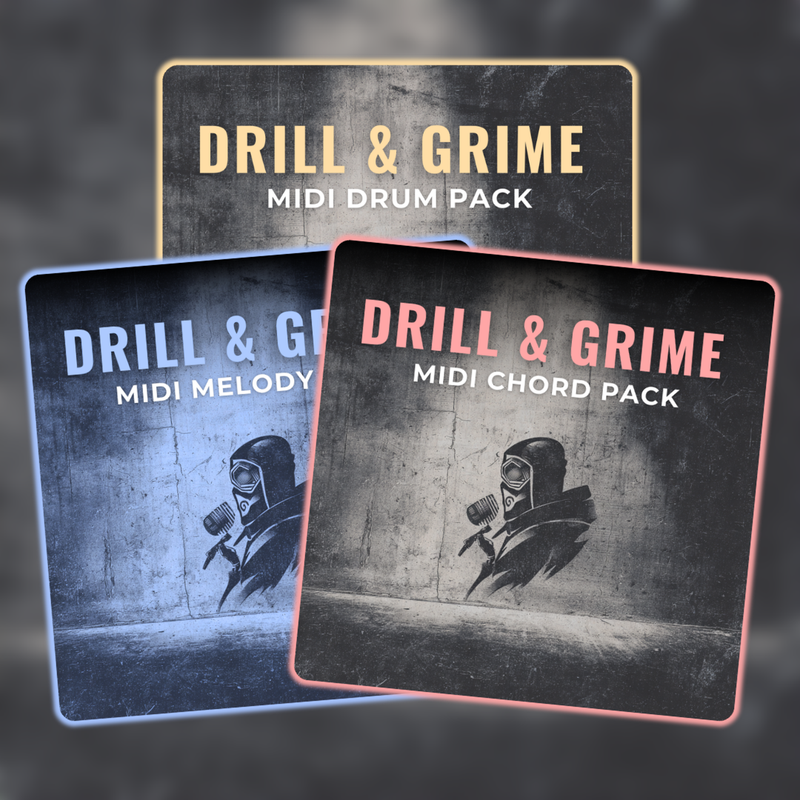 MusicCreator Drill & Grime Complete MIDI Bundle