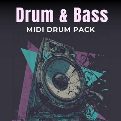 MusicCreator Drum & Bass Drum MIDI Pack
