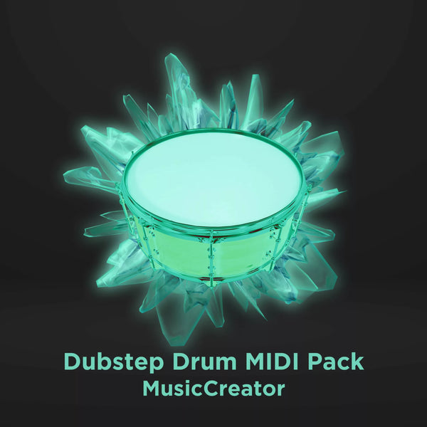 MusicCreator Dubstep Drum MIDI Pack