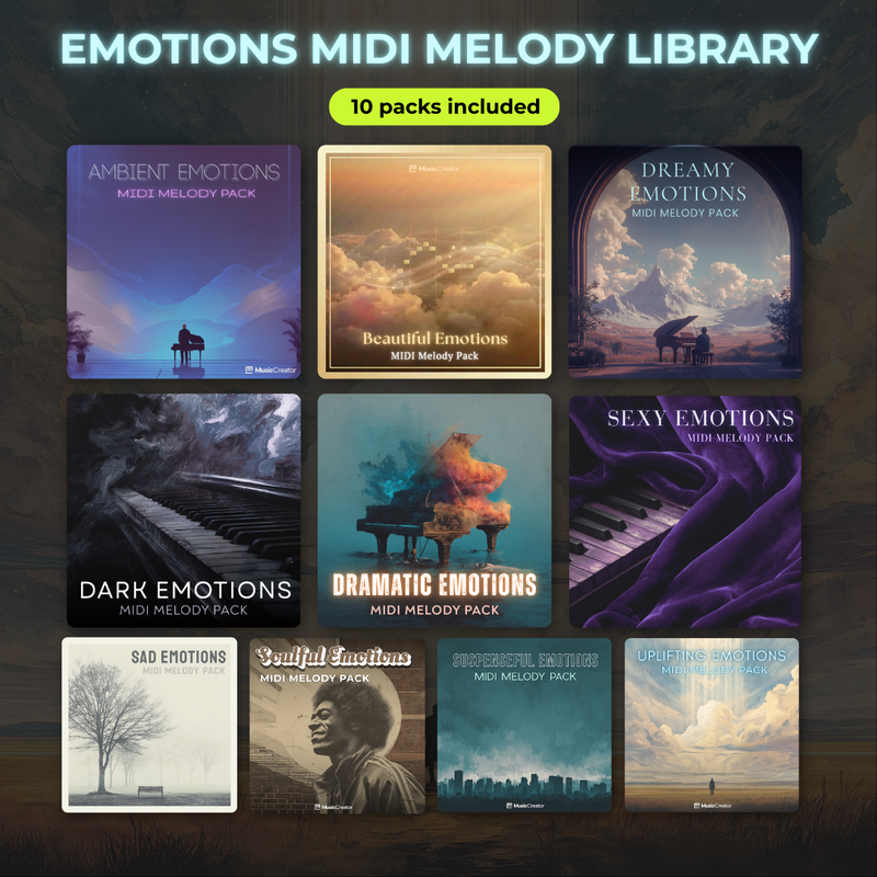 Emotions MIDI Melody Library