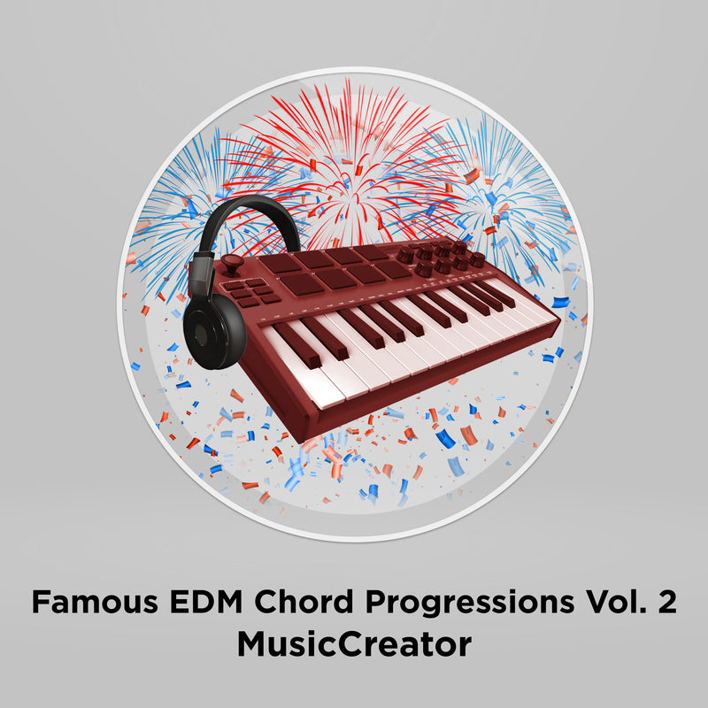 Famous EDM MIDI Chord Progressions Vol. 2