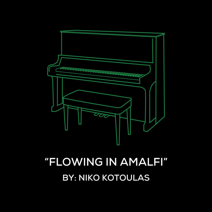 Flowing In Amalfi (Piano Sheet Music)
