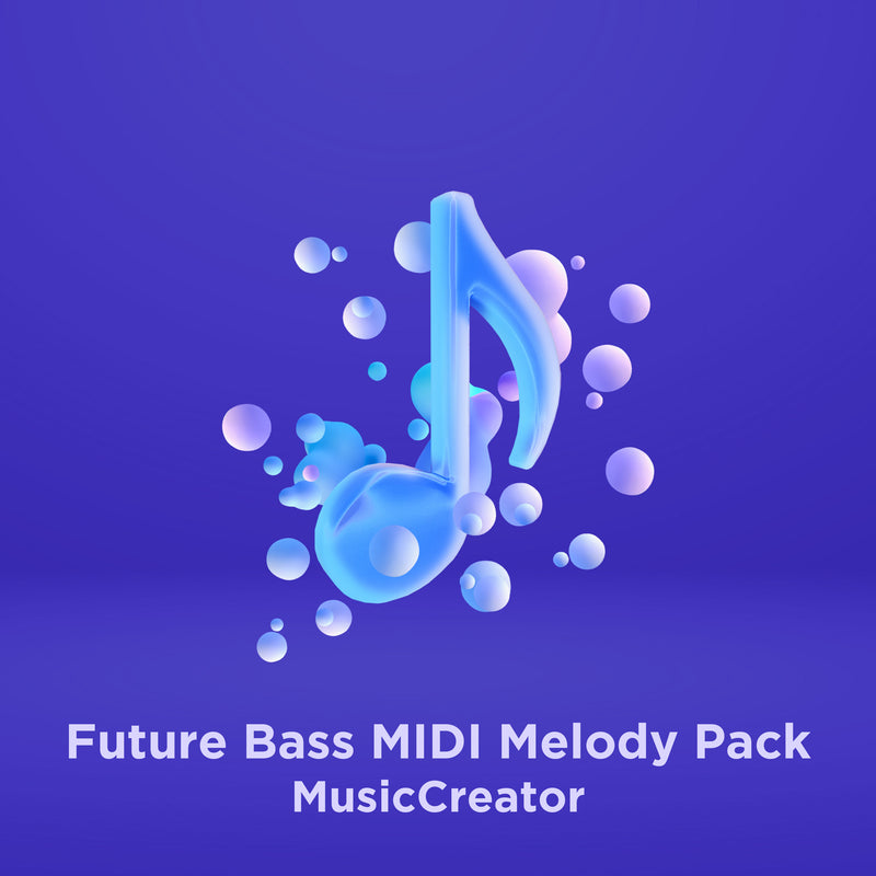 MusicCreator Future Bass MIDI Melody Pack