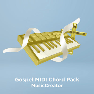 MusicCreator Gospel MIDI Chord Pack