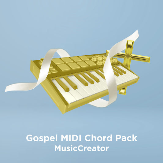 MusicCreator Gospel MIDI Chord Pack