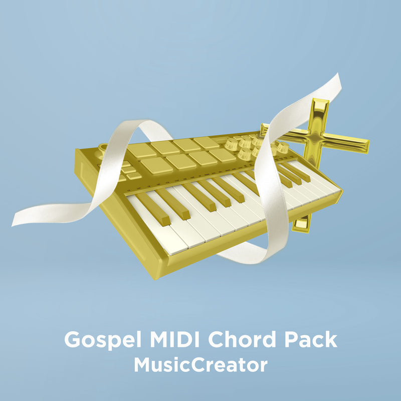 MusicCreator Gospel MIDI Chord Pack