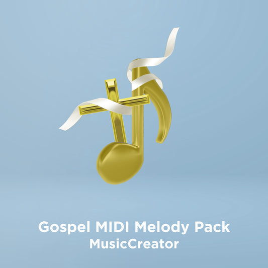 MusicCreator Gospel MIDI Melody Pack