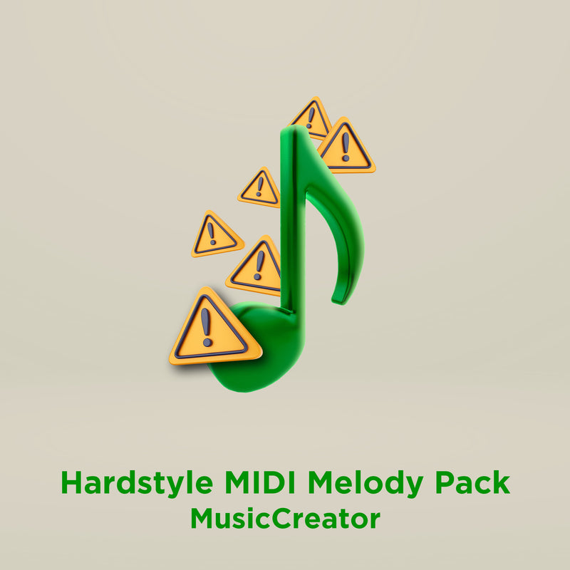 MusicCreator Hardstyle MIDI Melody Pack