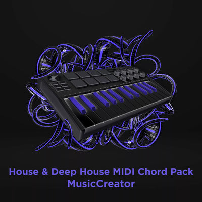 MusicCreator House & Deep House MIDI Chord Pack