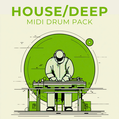 MusicCreator House & Deep House Drum MIDI Pack