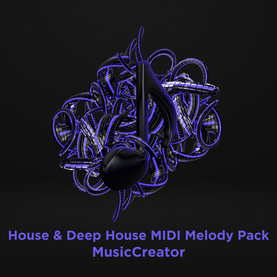 MusicCreator House & Deep House MIDI Melody Pack