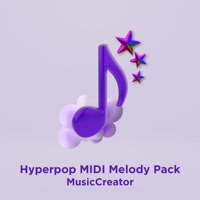 MusicCreator Hyperpop MIDI Melody Pack
