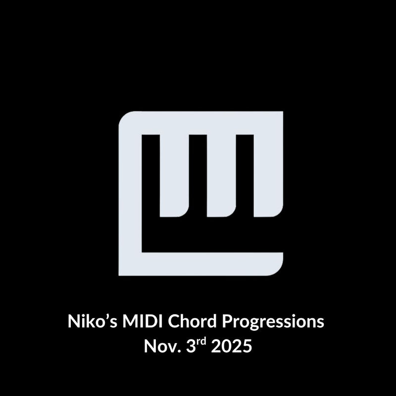 Niko's MIDI Chord Progressions (Nov 3rd, 2025)