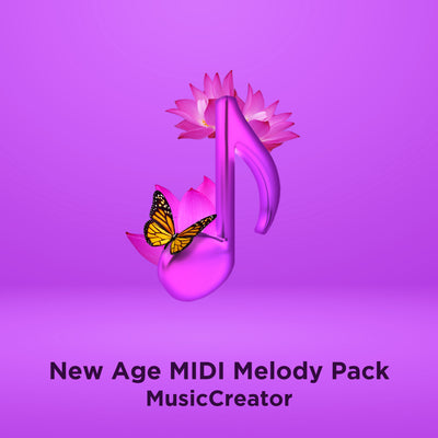 MusicCreator New Age MIDI Melody Pack