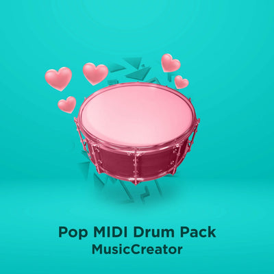 MusicCreator Pop Drum MIDI Pack