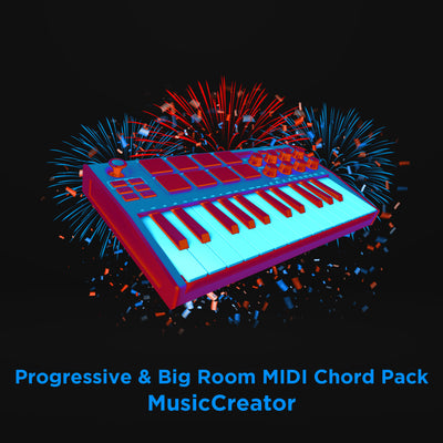 MusicCreator Progressive & Big Room MIDI Chord Pack