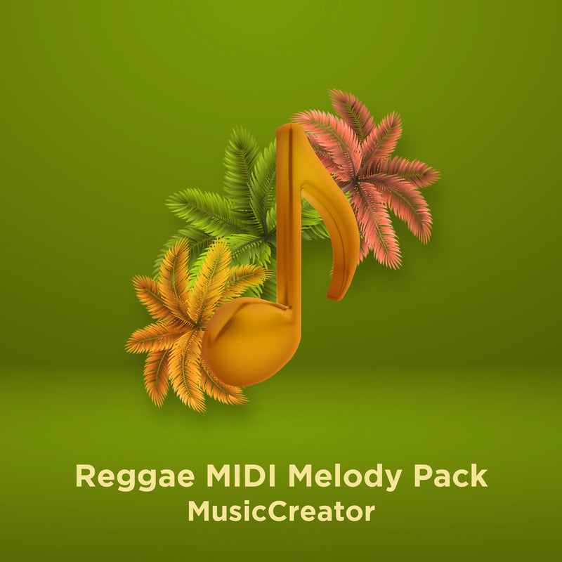 MusicCreator Reggae MIDI Melody Pack