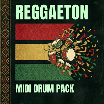 MusicCreator Reggaeton Drum MIDI Pack