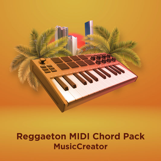 MusicCreator Reggaeton MIDI Chord Pack