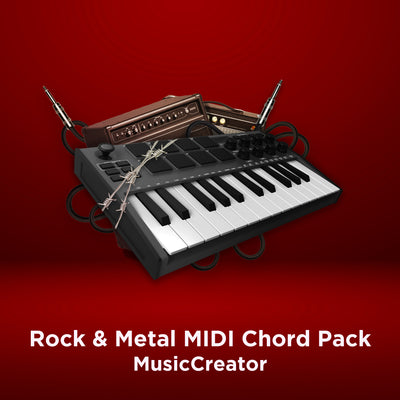MusicCreator Rock MIDI Chord Pack