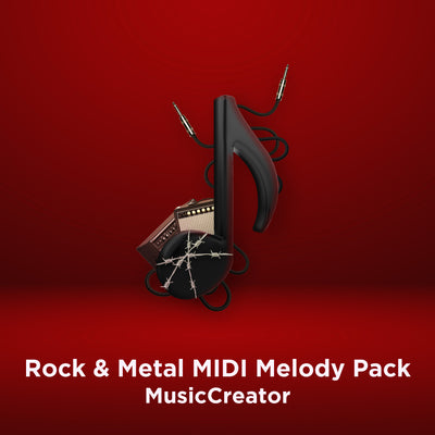 MusicCreator Rock MIDI Melody Pack