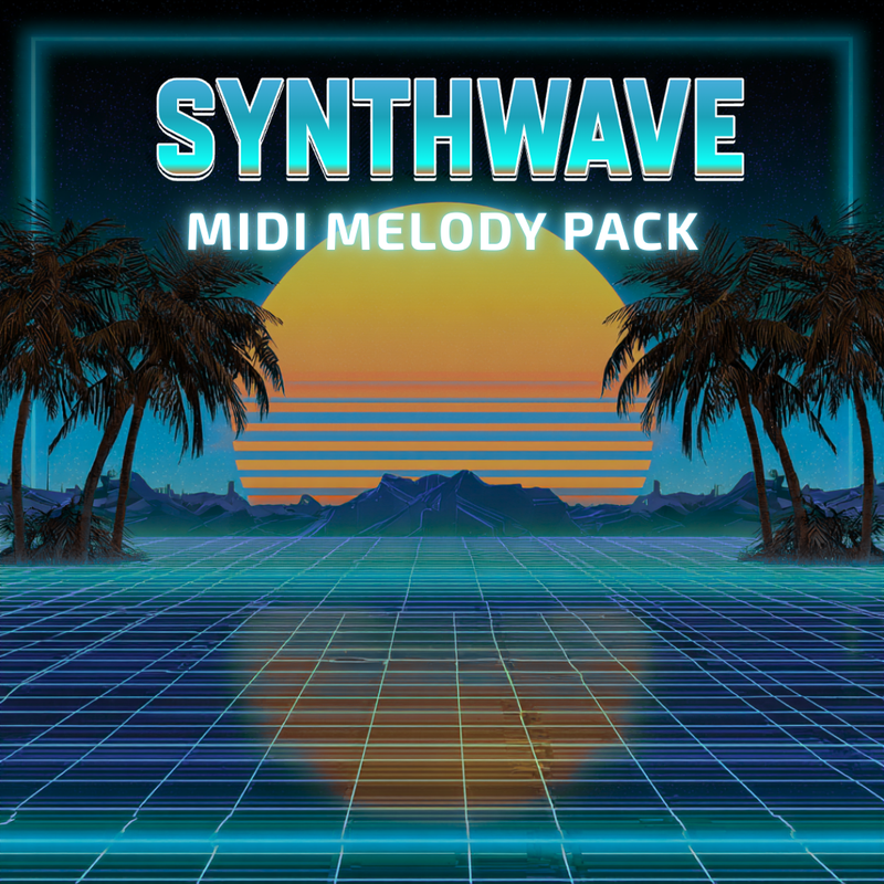 MusicCreator Synthwave MIDI Melody Pack